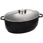 Cocotte - baumalu - jumbo - fonte daluminium - anti - adh�sif - 43x33x13. 8 cm