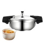 Cocotte minute 1. 8l - autocuiseur inoxydable - antid�flagrant - convient aux cuisini�res � gaz aux plaques ...