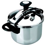 Cocotte - minute - lacor - inox - 8 l - diamètre 24cm - tous feux sauf induction Cocotte - minute - lacor - inox - 8 l - diamètre 24cm - tous feux sauf induction