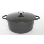 Cocotte ronde cocoon en fonte maille - 39 l  24 cm