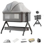 Cododo - lit bebe - magic zc - inclinaison anti - reflux de 5�grand panier moustiquaire jusqu� 20kg 0 ...