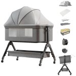 Cododo - lit bebe electrique - magic zc - tubes en acier renforc� table � langer grand panier 6 cadeaux ...