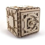 Coffre - fort en bois ugears - puzzle 3d mécanique - fonctionnel - marron - 179 pièces Coffre - fort en bois ugears - puzzle 3d mécanique - fonctionnel - marron - 179 pièces