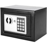 Coffre fort electronique mural + 2 cl�s + 2 boulons de fixation s�curit� maison h�tel avec batterie - ...