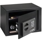 Coffre fort favor s5 e - burg wachter - serrure double panneton - 22 l - noir