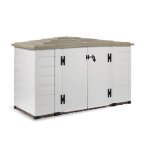 Coffre de jardin rsine 1930 l bicolore 88 x 212 x 133 cm paisseur 22 mm boxevo200 habrita foresta