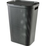 Coffre à linge - curver - infinity - 60 l - gris Coffre à linge - curver - infinity - 60 l - gris