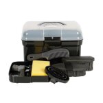 Coffre de pansage complet pour cheval harrys horse - zwart - tu Coffre de pansage complet pour cheval harrys horse - zwart - tu