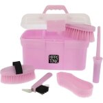 Coffre de pansage hippotonic bleu quitation enfant