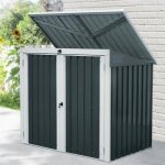 Coffre  poubelles home deluxe basura dimensions 158 x 101 x 134 cm surface de lespace 13 m - pour 2x ...