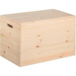 Coffre de rangement - 80 x 40 x 50 cm - pin massif