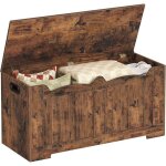 Coffre de rangement banc de rangement banc � chaussures 2 charni�res stables pour entr�e chambre salon ...