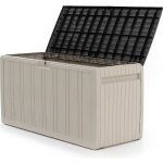 Coffre de rangement en résine gardiun top 117x455x5750 cm 270l montage par clic avec système de verrouillage ... Coffre de rangement en résine gardiun top 117x455x5750 cm 270l montage par clic avec système de verrouillage ...