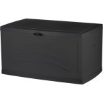 Coffre de rangement serena - 500 l - gris anthracite - eda
