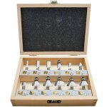 Coffret de 12 fraises � bois makita d - 53556 pour d�fonceuse (queue 8mm)