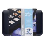 Coffret peinture aquarelle - royal talens - van gogh - 12 godets - couleurs m�tallis�es