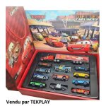 Coffret 12 voitures film cars m�tal moul� v�hicules miniatures flash mcqueen jouet enfant collection
