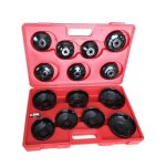 Coffret 14 cloches clés clef filtre huile Coffret 14 cloches clés clef filtre huile