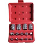 Coffret 14 embouts douilles torx femelles