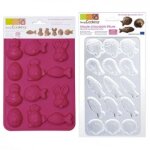 Moules chocolats de p�ques & fritures