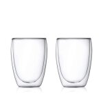 Coffret de 2 tasse  caf - 35 cl / expresso / espresso en verre tasses  caf double paroi tasse expresso ...