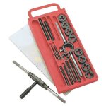 Coffret 20 pices 9 tarauds 9 filires acier au tungstne - autobest