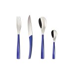 Coffret 24 pi�ces quartz miroir c�leste - guy degrenne