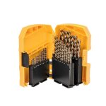 Coffret de 29 for�ts m�tal - dewalt - dt4957 - qz - hss - co extreme cobalt - pointe no - walk - emmanchement ...