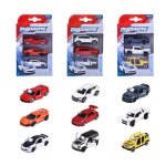 Coffret 3 v�hicules majorette premium m�tal