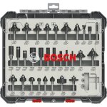Coffret de 30 fraises mixtes   queue de 6 mm - bosch - 2607017474