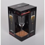 Coffret de 4 flûtes à champagne. dégustation Coffret de 4 flûtes à champagne. dégustation