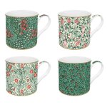 Coffret de mugs - easylife - floral fantasy - porcelaine fine - 300 ml - lavable au lave - vaisselle Coffret de mugs - easylife - floral fantasy - porcelaine fine - 300 ml - lavable au lave - vaisselle
