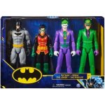 Coffret 4 personnages batman 30 cm batman le joker - robin - lhomme mystre - figurine super hero srie ...