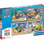 Coffret 4 puzzles pat patrouille 12 - 16 - 20 - 24 pieces ryder marcus ruben rocky chase stella set puzzle ...