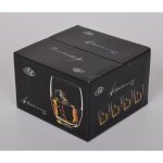 Coffret de 4 verres forme gobelet. eau ou whisky. dégustation Coffret de 4 verres forme gobelet. eau ou whisky. dégustation