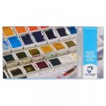 Coffret 48 godets peinture aquarelle van gogh royal talens boîte en métal Coffret 48 godets peinture aquarelle van gogh royal talens boîte en métal