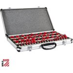 Coffret de 50 fraises pour dfonceuse holzmann ofs50
