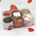 Coffret 6 timbales saint valentin 355g Coffret 6 timbales saint valentin 355g