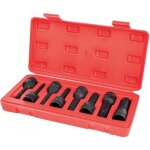 Coffret 8 douilles torx  choc - carr 1 / 2