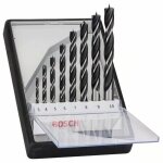 Coffret de 8 mches  bois hlicodales - bosch - 2607010533