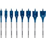 Coffret de 8 m�ches plates bosch professional - self cut speed exp. 12 - 32mm