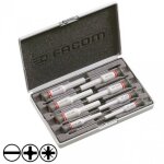 Coffret de 8 tournevis micro - tech srie aef. j6 facom