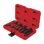 Coffret 9 douilles  choc btr carr 1 / 2