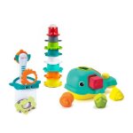 Coffret de bain 17 pièces orque pour bébé - infantino Coffret de bain 17 pièces orque pour bébé - infantino