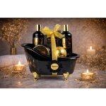 Coffret bain femme patchouli mistichic ? baignoire cosm�tique luxe ? set spa corps complet 5 produits ...
