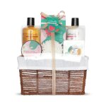 Coffret de bain - gloss - 9pcs - parfum baies - melon - ylang ylang