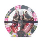 Coffret de bain - gloss - pivoine - 5 pices - gel douche 300ml - bain moussant 300ml - bien - tre