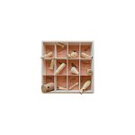 Coffret bois 12 appeaux oiseaux deurope