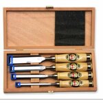 Coffret en bois kirschen de 4 ciseaux de sculpt?