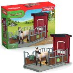 Coffret box avec jument mustang, figurine raliste, taille 24 cm, schleich 42724 farm world, ds 4 ans ...